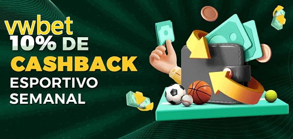 10% de bônus de cashback na vwbet